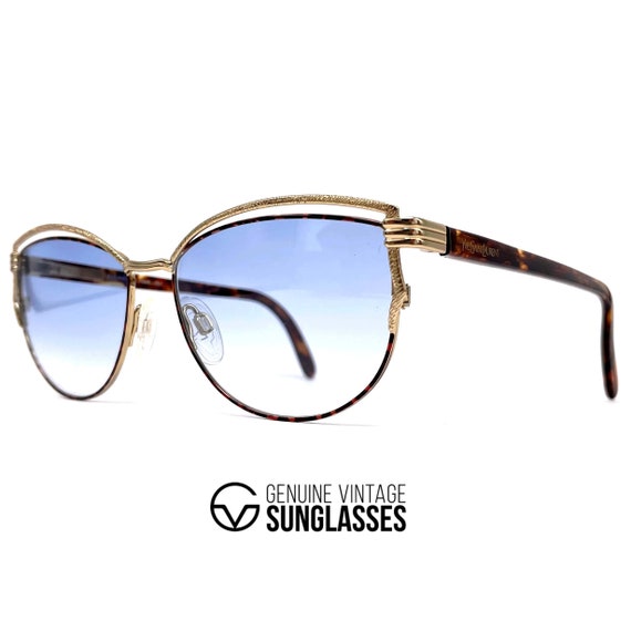 Vintage YVES SAINT LAURENT 4050 sunglasses - Ital… - image 2