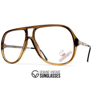 NOS vintage CARRERA 5302E "VARIO" Brille - Österreich 70er Jahre - Seltenes Modell - Medium."