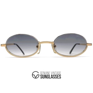 NOS vintage TIFFANY T1/05 sunglasses - Italy 80's - Medium - ORIGINAL - 23K Gold Plated