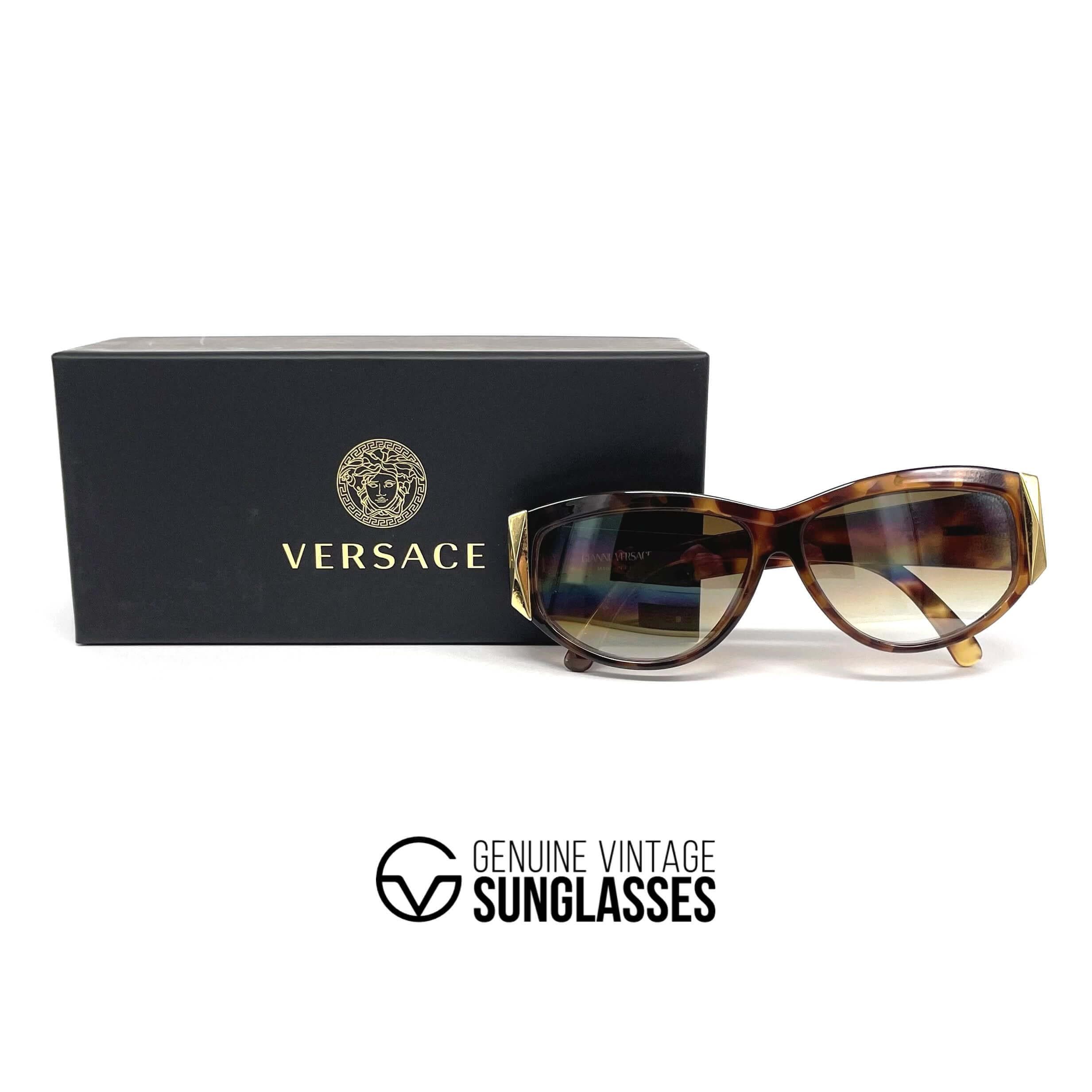 NOS Vintage GIANNI VERSACE 389 Sunglasses - 90's Italy - Large