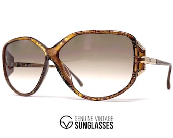 GUCCI サングラス ヴィンテージ グリーン オーバルラップ スモール