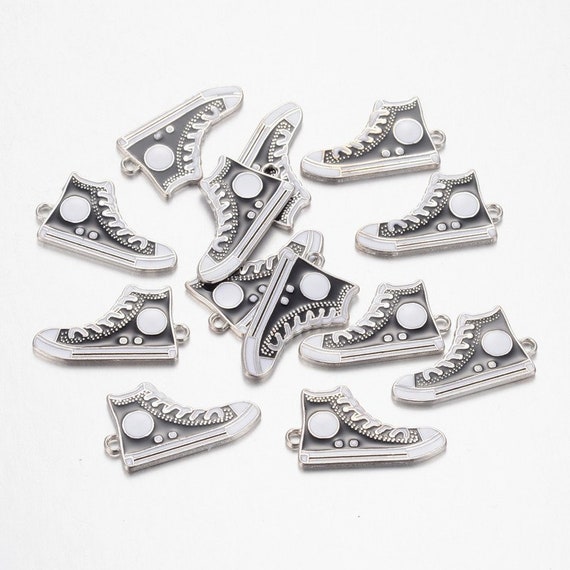 5 Hi Top Sneaker Charms, 5 Converse Sneaker Charms, Black Converse Charms, Chuck Taylor Charms, Pink Chunk Taylors (4 193) 5 Hi Top Sneaker Charms, 5 Converse Sneaker Charms, Black Converse Charms, Chuck Taylor Charms, Pink Chunk Taylors (4 193)