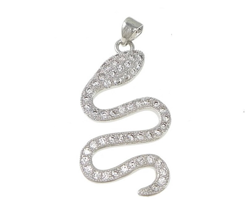 Snake Charm Snake Pendant Reptile Charm Reptile Pendant Etsy