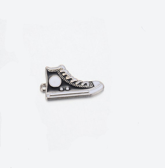 5 Hi Top Sneaker Charms, 5 Converse Sneaker Charms, Black Converse Charms, Chuck Taylor Charms, Pink Chunk Taylors (4 193) 5 Hi Top Sneaker Charms, 5 Converse Sneaker Charms, Black Converse Charms, Chuck Taylor Charms, Pink Chunk Taylors (4 193)