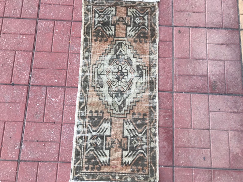 Rug Bohemian,Rug Turkish,Vintage Rugs,Small Carpet,Rug,Oushak Rugs,Turkish Rugs,2x3 Rug,Small Oushak Rug,Small Vintage Rug,Small Turkish Rug