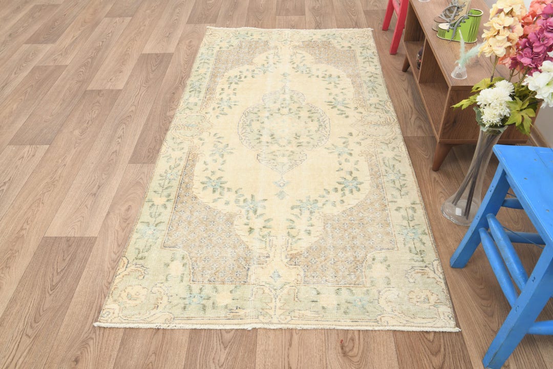 47x70 Inch Rug 4x7 Soft Rug,4x7 Handmade Rug,4x7 Vintage Rug,4x7 Turkish Rug,4x7 ...