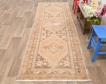 ヴィンテージ トルコ絨毯 4 x 12 フィート 113 x 368 cm - Etsy 日本