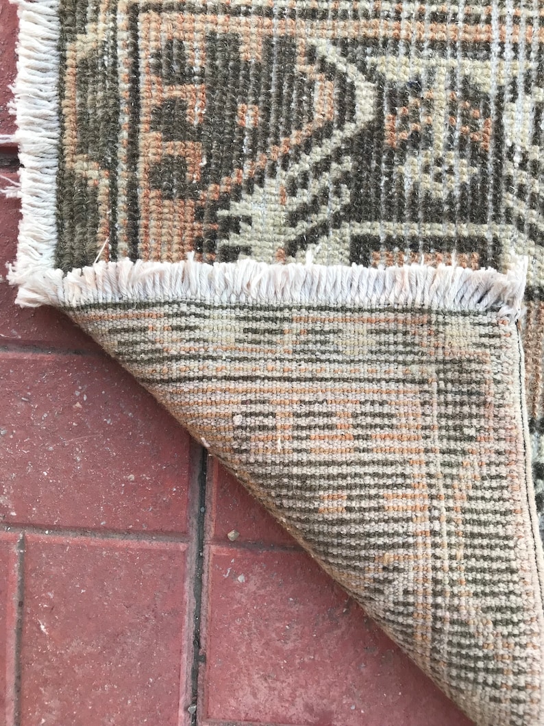 Rug Bohemian,Rug Turkish,Vintage Rugs,Small Carpet,Rug,Oushak Rugs,Turkish Rugs,2x3 Rug,Small Oushak Rug,Small Vintage Rug,Small Turkish Rug