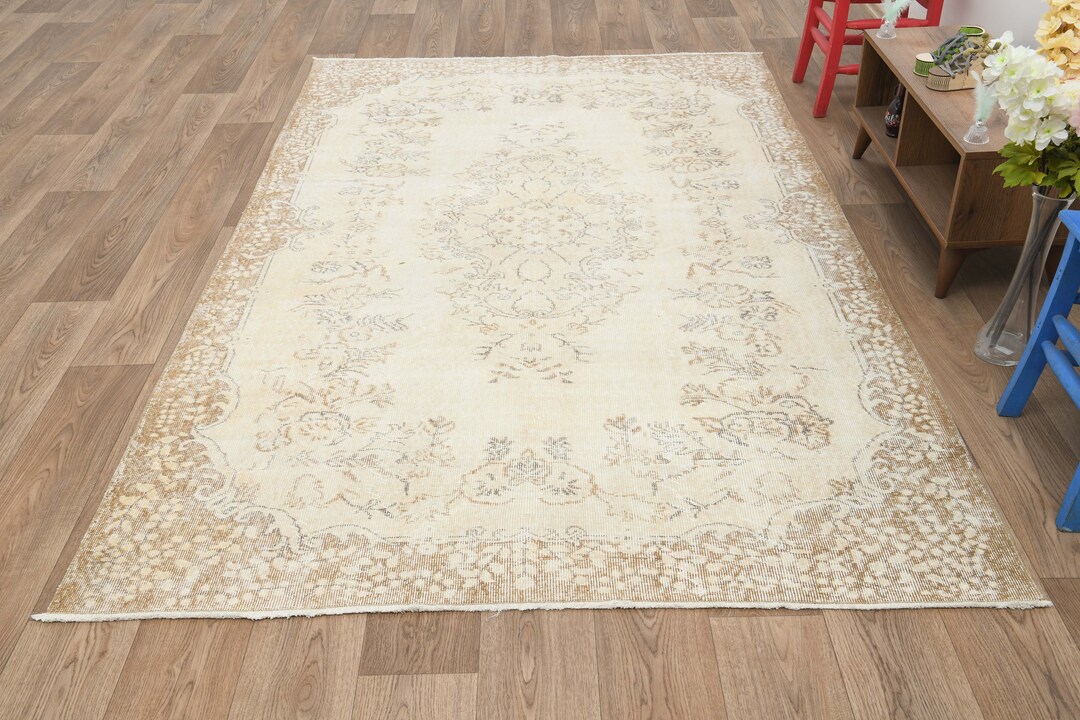 6x10 Rug,6x10 Vintage Rug,6x10 Handmade Rug,area Rug,gift Rug,vintage ...
