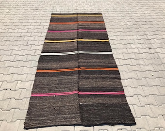 Oushak rugs' 4.1  x 9.1  ft Vintage Turkish Rug Old Rug oushak carpet , turkish carpet turkısh rug rugs oushak vintage rugs rugs turkish