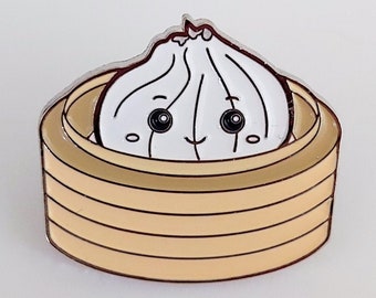 Cute Bao Enamel Pin