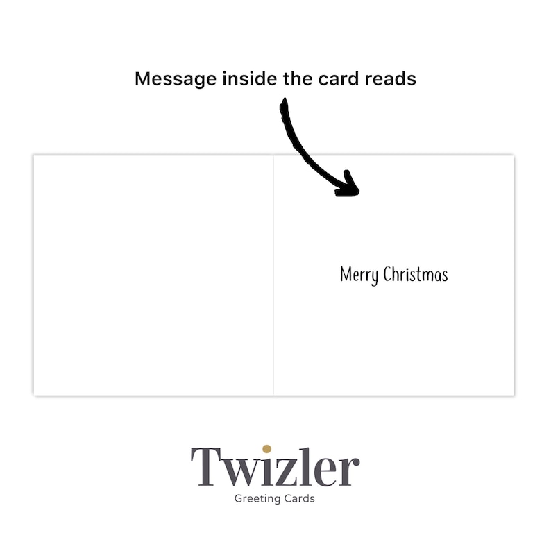 Funny Christmas Card With Dog & Snowman - Funny Xmas Card - Merry ...