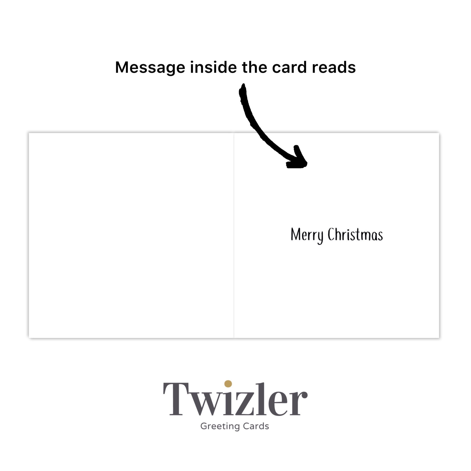 Funny Christmas Card With Dog & Snowman - Funny Xmas Card - Merry ...