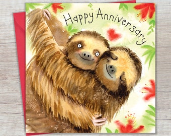 Happy Anniversary Card For Wife or Husband – Anniversary Card For Mum & Dad – Anniversary Card For Parents – Anniversary Card For Couple