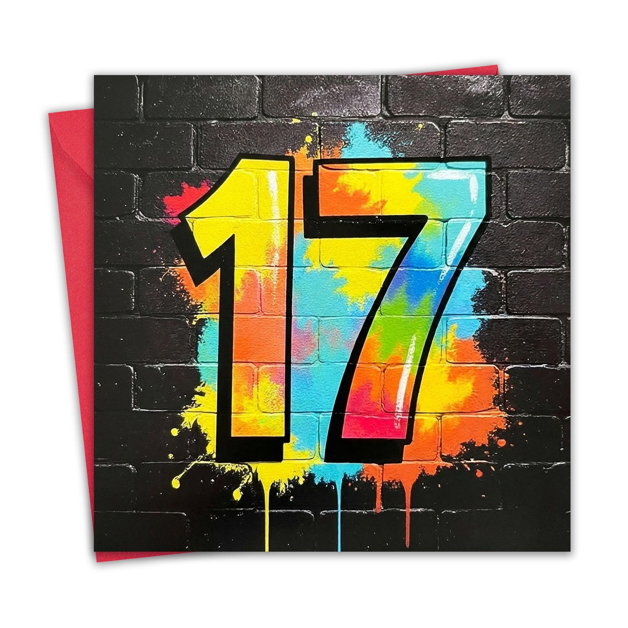 Biglietto di auguri per diciassette anni - Italia