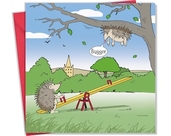 Twizler Carte Drôle Lion – Carte D'anniversaire Amusante Pour