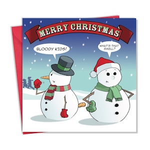 Biglietto Di Natale Umoristico Brainbox Candy | 12x17cm Con Busta Rossa