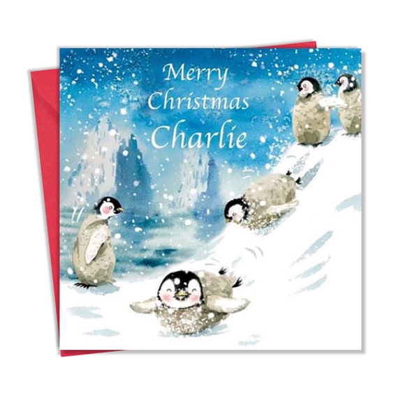 Étiquettes De Noël, étiquettes, Cartes De Voeux Avec De Jolis Pingouins Et éléments Saisonniers D'hiver | Vecteur Premium