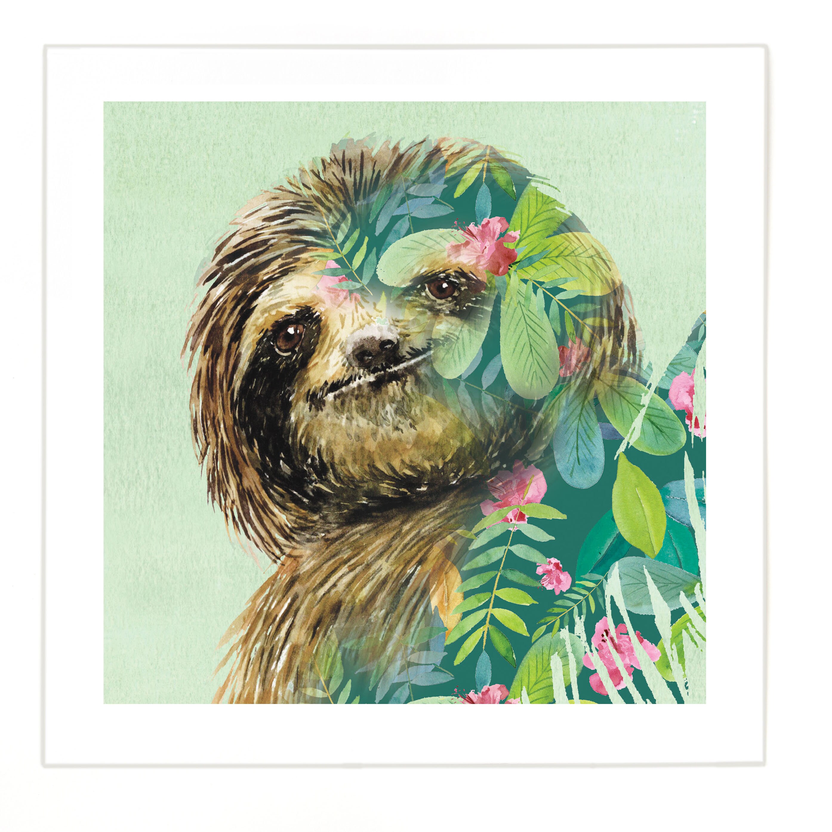 Sloth Print Sloth Gifts Sloth Wall Art animal Print - Etsy