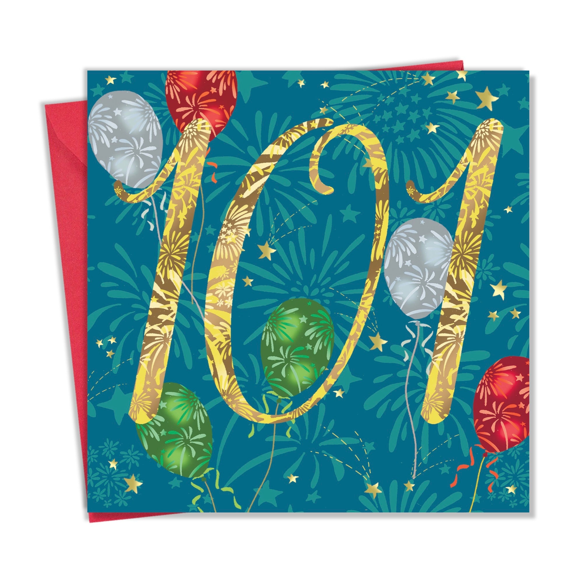 Hunts England Biglietto Auguri 101° Compleanno – 'Walking Fun' – Formato 148x148 Mm, Carta Di Lusso, Per Lui E Lei