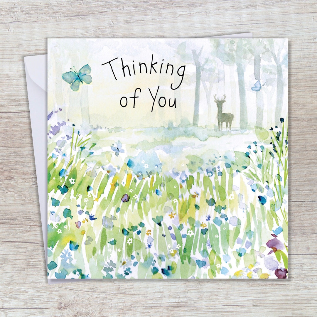 Thinking of You Card - With Sympathy Cards - Sorry for Your Loss Card ...