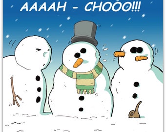 Twizler Carte De Noël Amusante - Puzzle Esquimau - Cartes De Noël Amusantes - Carte De Noël Pour Homme - Carte De Noël Pour Lui, Mari, Papa, Fils