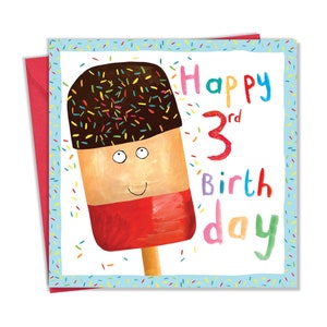 Carte d’anniversaire 3ème pour garçons - Carte d’anniversaire de 3 ans Garçon - Carte d’anniversaire garçons - Carte d’anniversaire de 3 ans - Carte d’anniversaire pour enfants Âge Trois ans