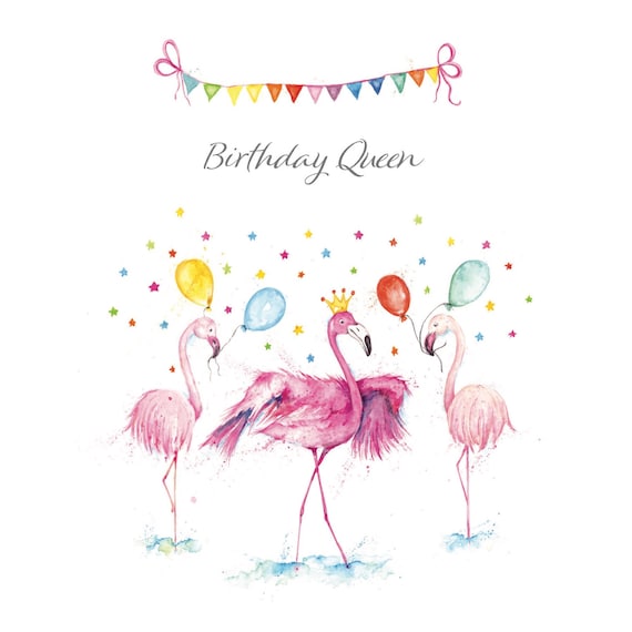 Central 23 Geburtstagskarte „50 Und Immer Noch Fabelhaft“ – Mit Flamingo-Design & Sticker