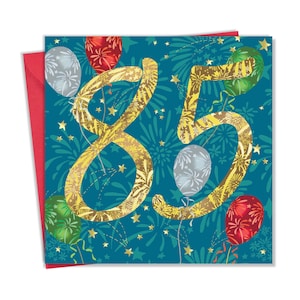 Alles Gute zum 85.Geburtstagskarte für Ihn Sie - 85 Jahre alte Karte - Alter 85 Karte - Unisex 85.Geburtstagskarte Freund Meilenstein Opa Mama Papa