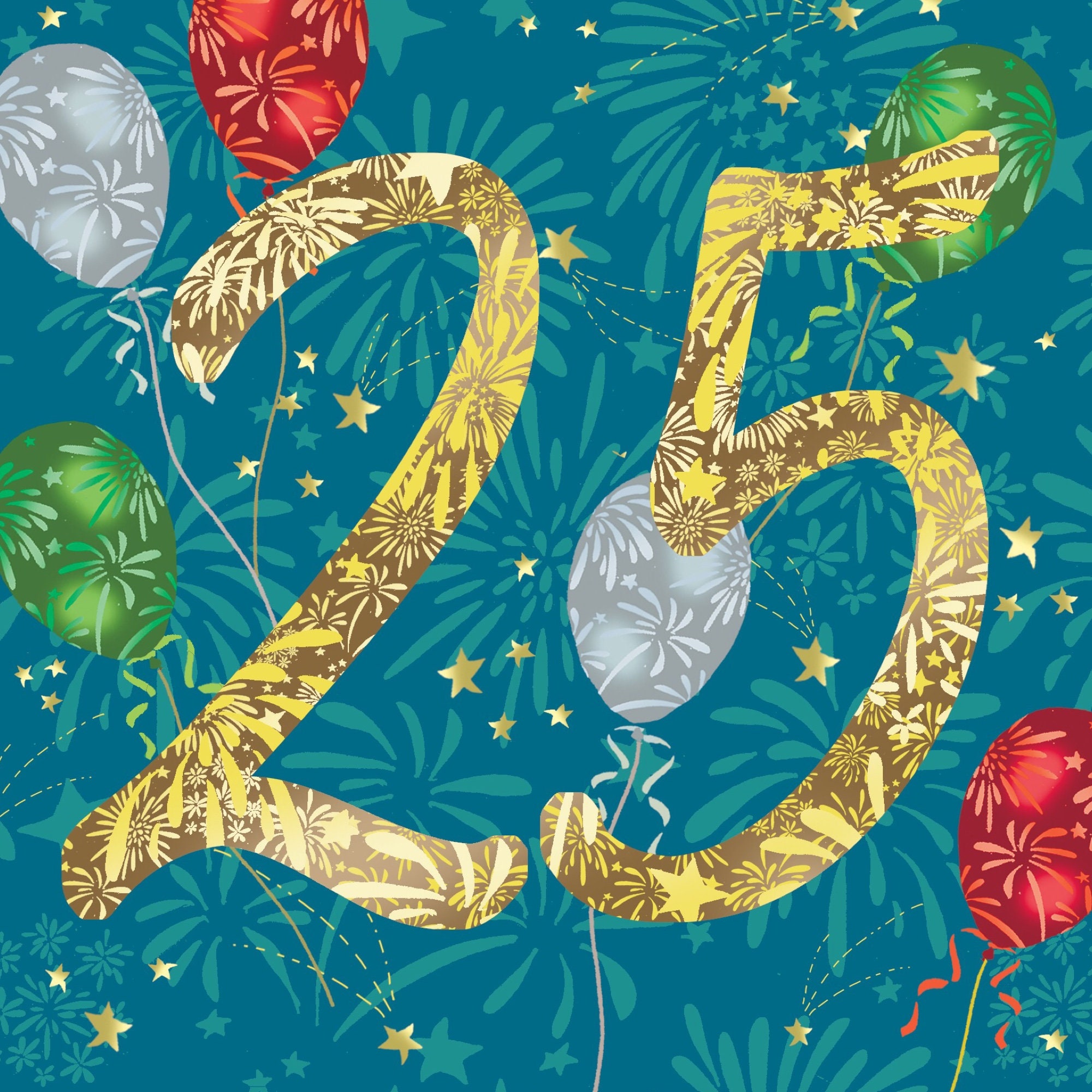 Hunts England - Biglietto Di Auguri Per Il 25° Compleanno Del Figlio