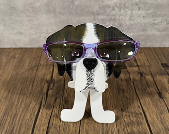 St Bernard Eyeglass Holder   ***Please note shipping times***