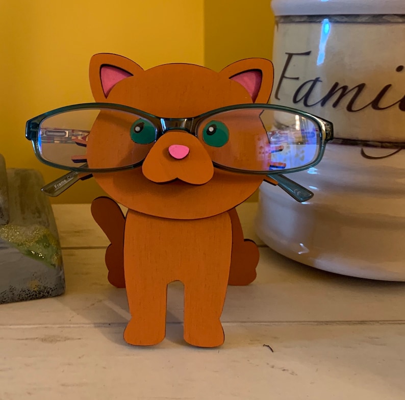 Cat Eyeglass Holder Etsy