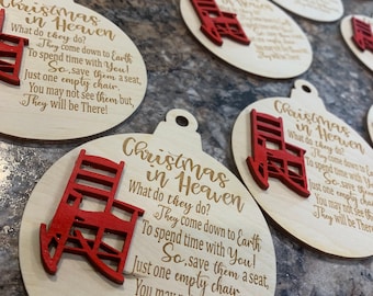 Christmas in Heaven Ornament *Lieferzeit vor Bestellung bitte beachten**