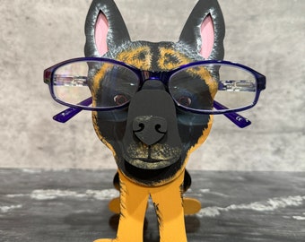 Belgian Malinois Dog Eyeglass Holder  ***Please Note Shipping Times Before Ordering!**