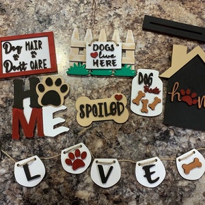 Dog Tiered Tray Bundle   *****Please note shipping times before ordering****