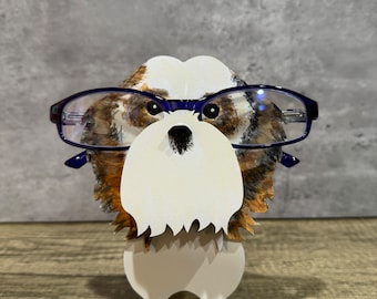 Shih Tzu Eyeglass Holder  ***Please Note Shipping Times Before Ordering!**