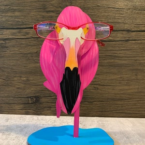 Porta-óculos Flamingo****Observe os prazos de entrega antes de fazer o pedido****