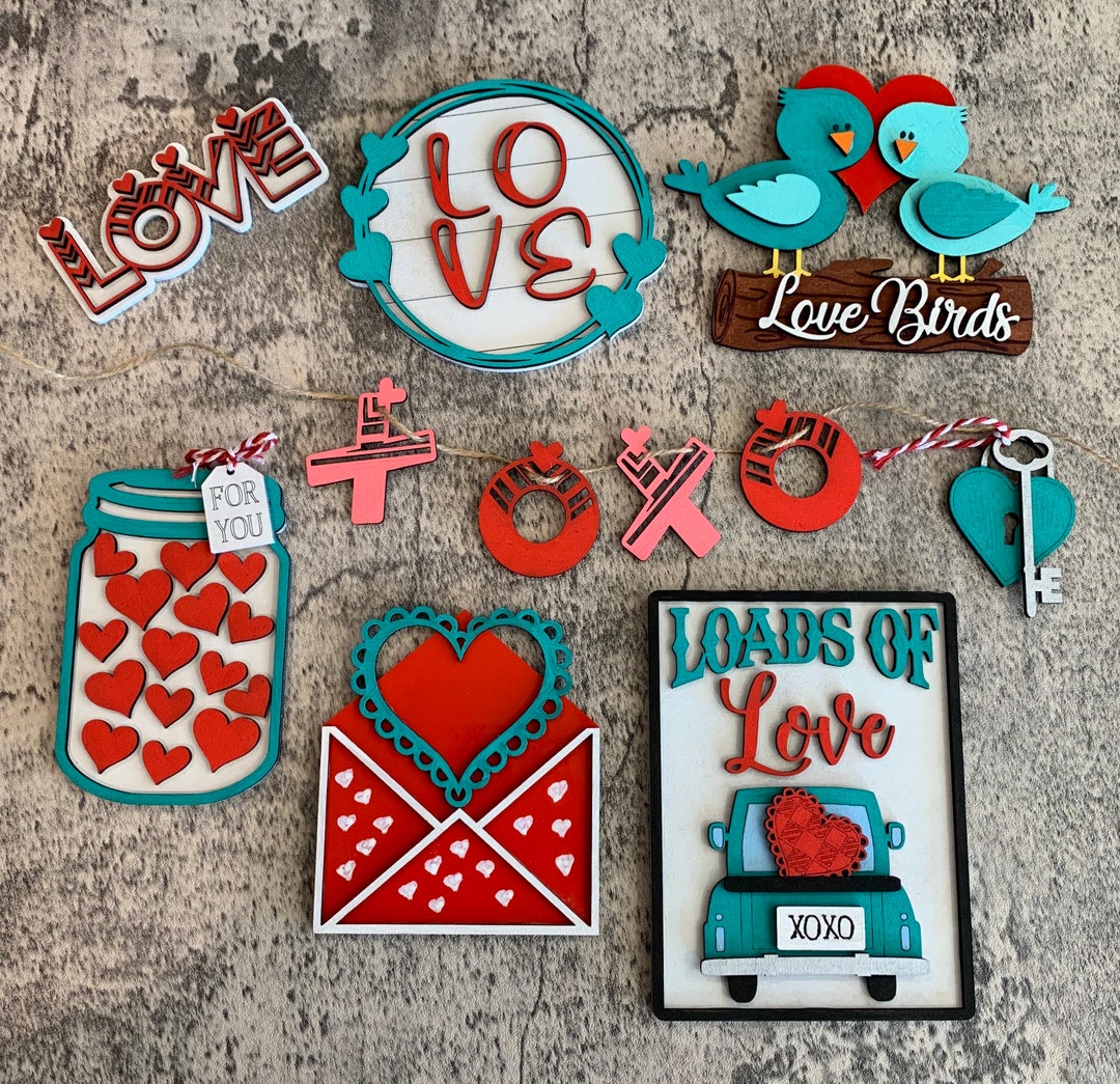 Love Birds Tray Set****orders Placed After Dec 10th Are NOT Guaranteed ...