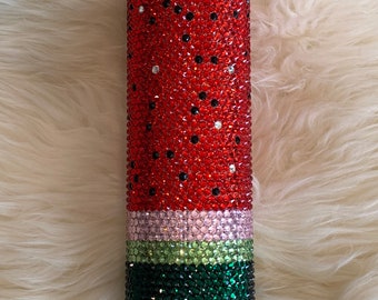 20 Unzen Bling Strass Wassermelone Becher