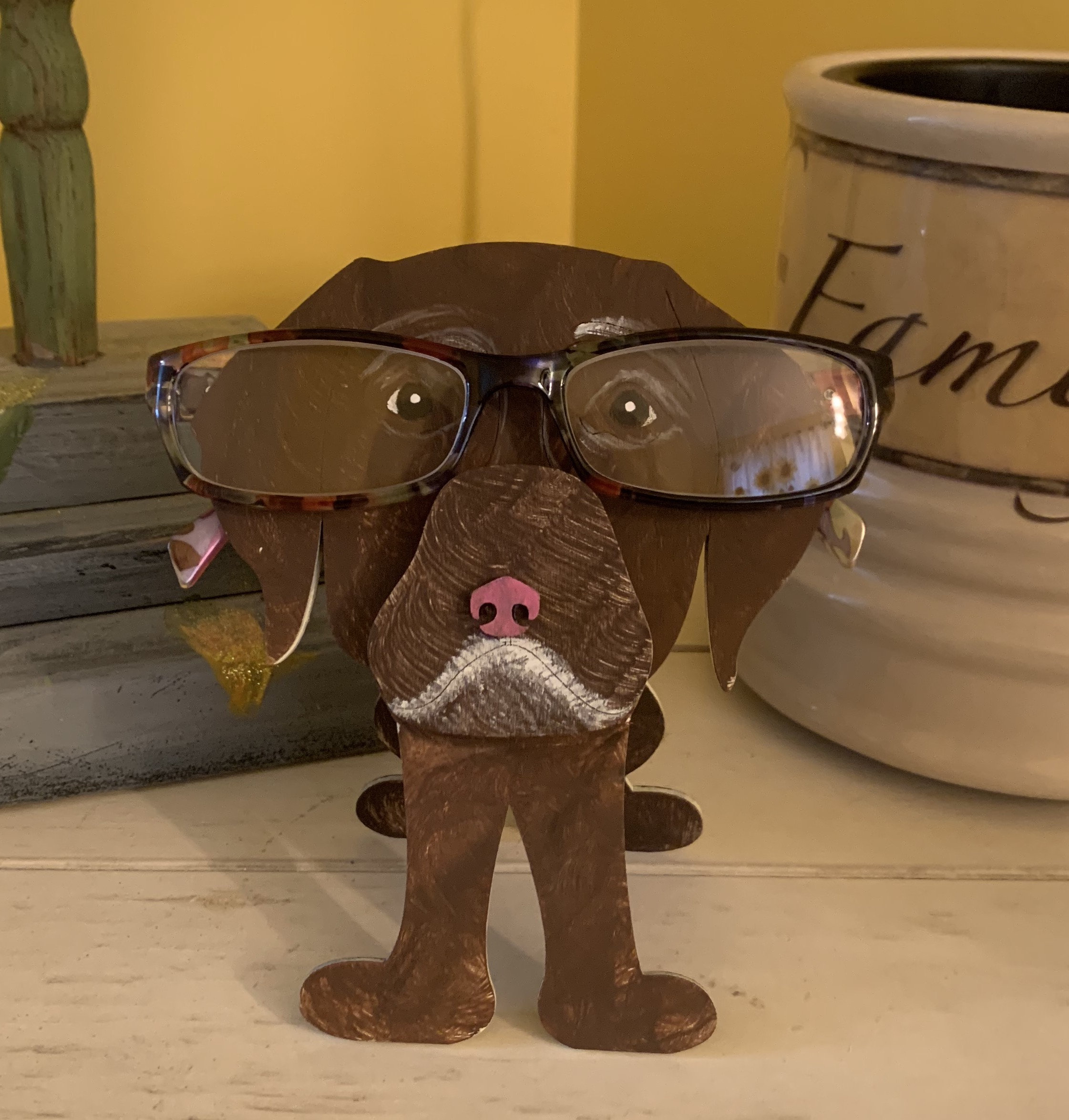 Lab Eyeglass Holder 3 Color Choices please Note Shipping Etsy