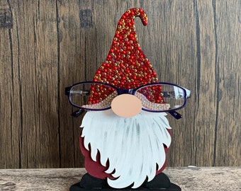 Special Edition Rhinestone Gnome Eyeglass Holder   ***Please note shipping times****