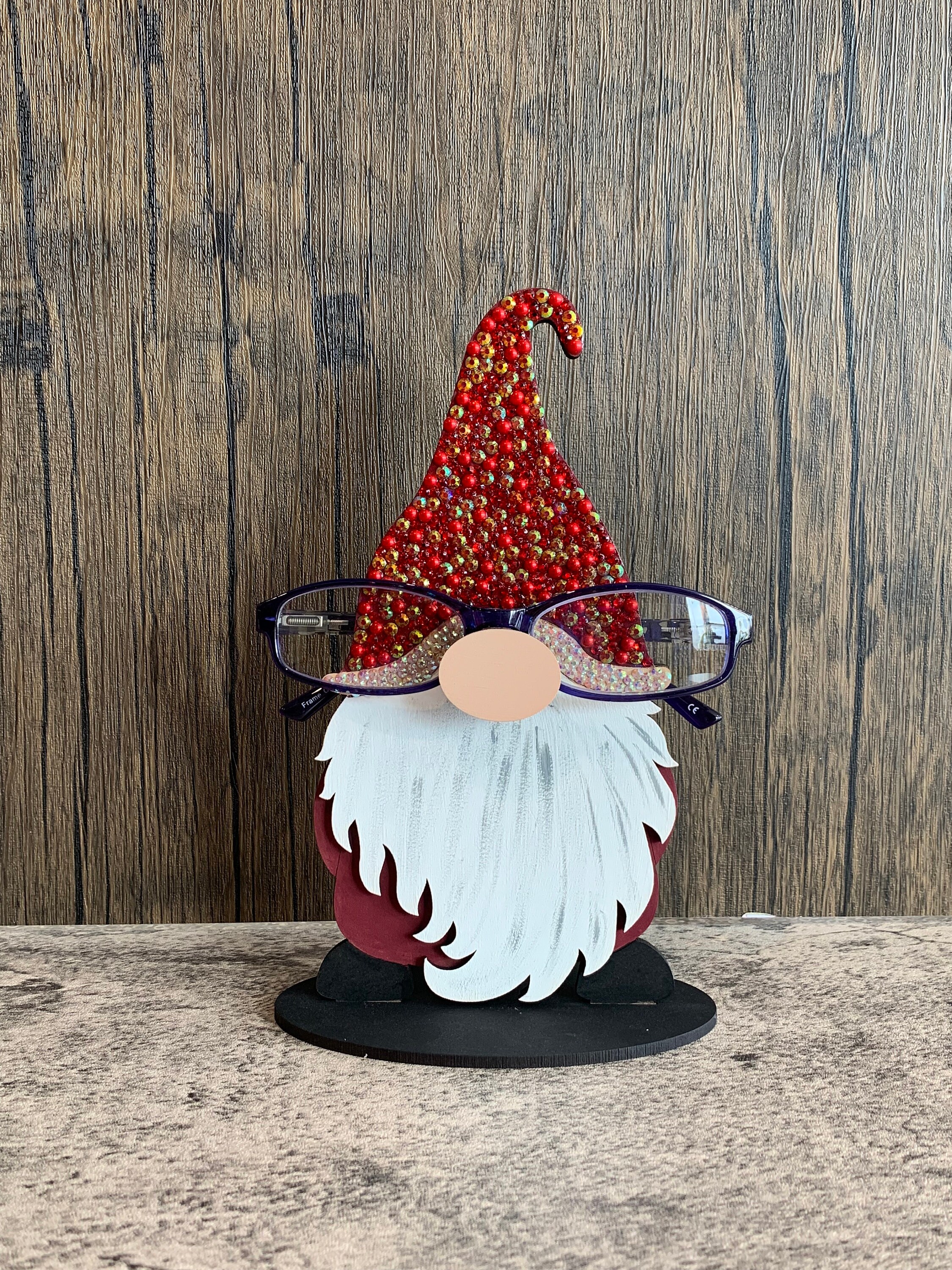 Eyeglass Holder, Gnome - mlynnedesigns