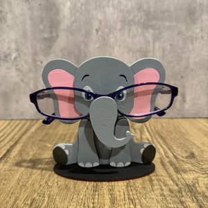 Cartoon Elephant Eyeglass Holder   *****Please note shipping times before ordering****