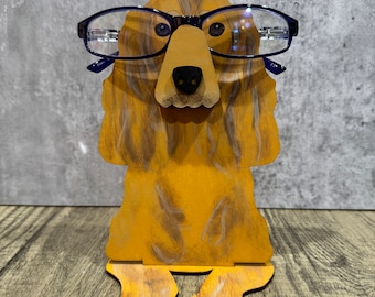 Cocker Spaniel Brillenhalter _Bitte beachten Sie vor der Bestellung die Versandzeiten!_