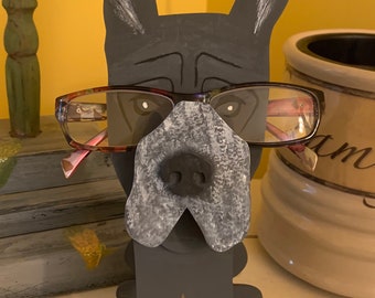 Eyeglass Holder - Dane Dog Breed - Novelty Glasses Stand - Dog Lover Gift