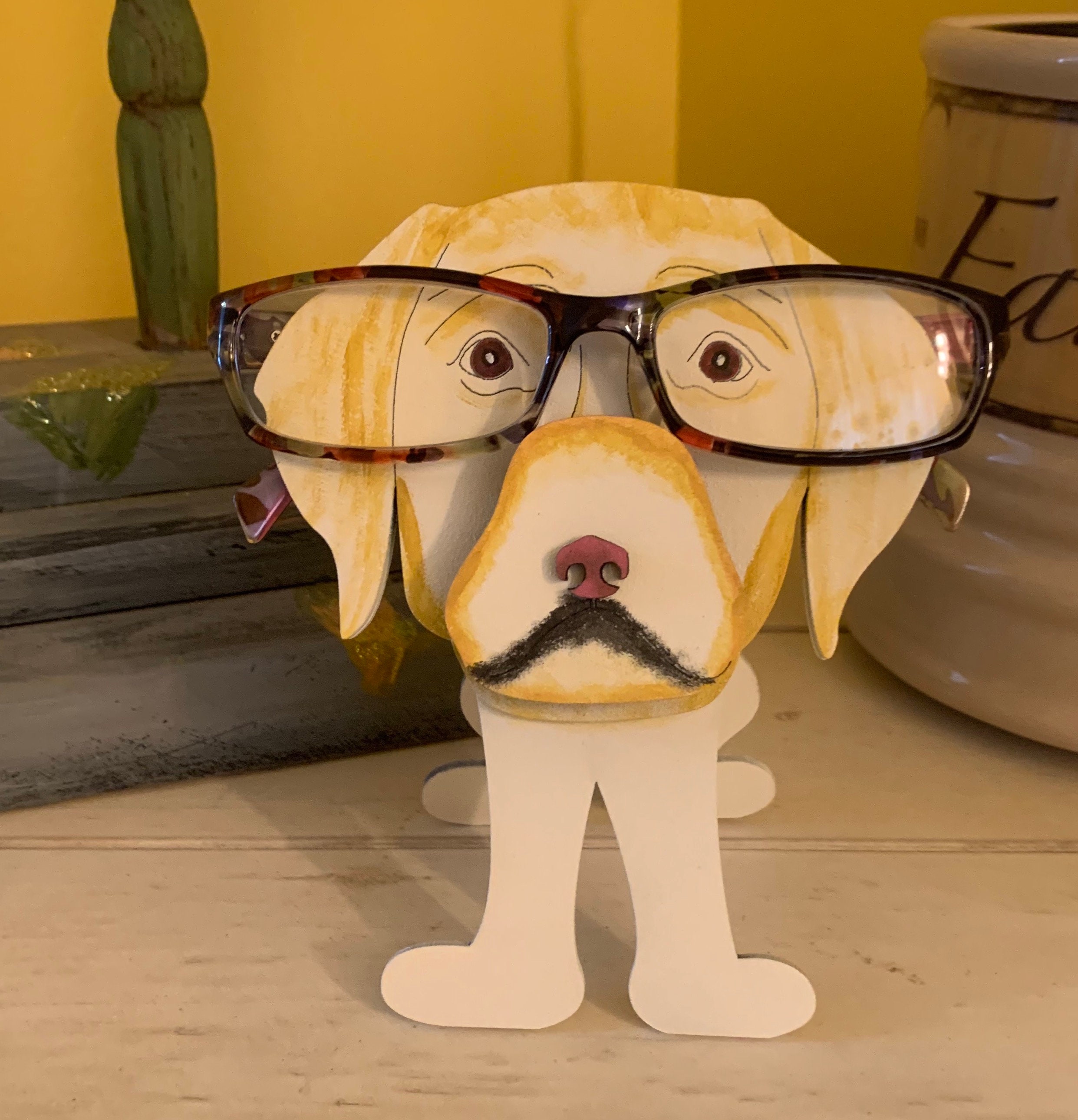 Lab Eyeglass Holder 3 Color Choices please Note Shipping Etsy