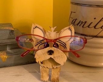 Yorkie Eyeglass Holder   ***Please note shipping times***