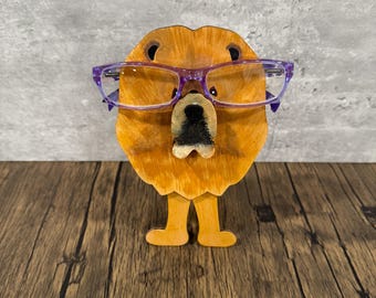 Chow Chow Eyeglass Holder   ***Please note shipping times***