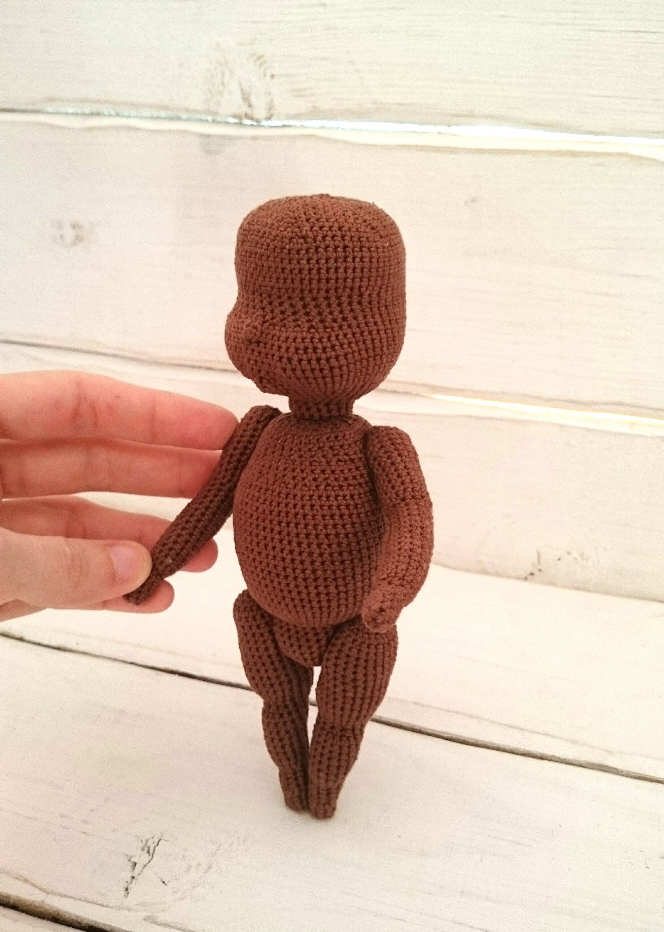 Crochet PATTERN Newborn doll Body in English handmade doll Etsy