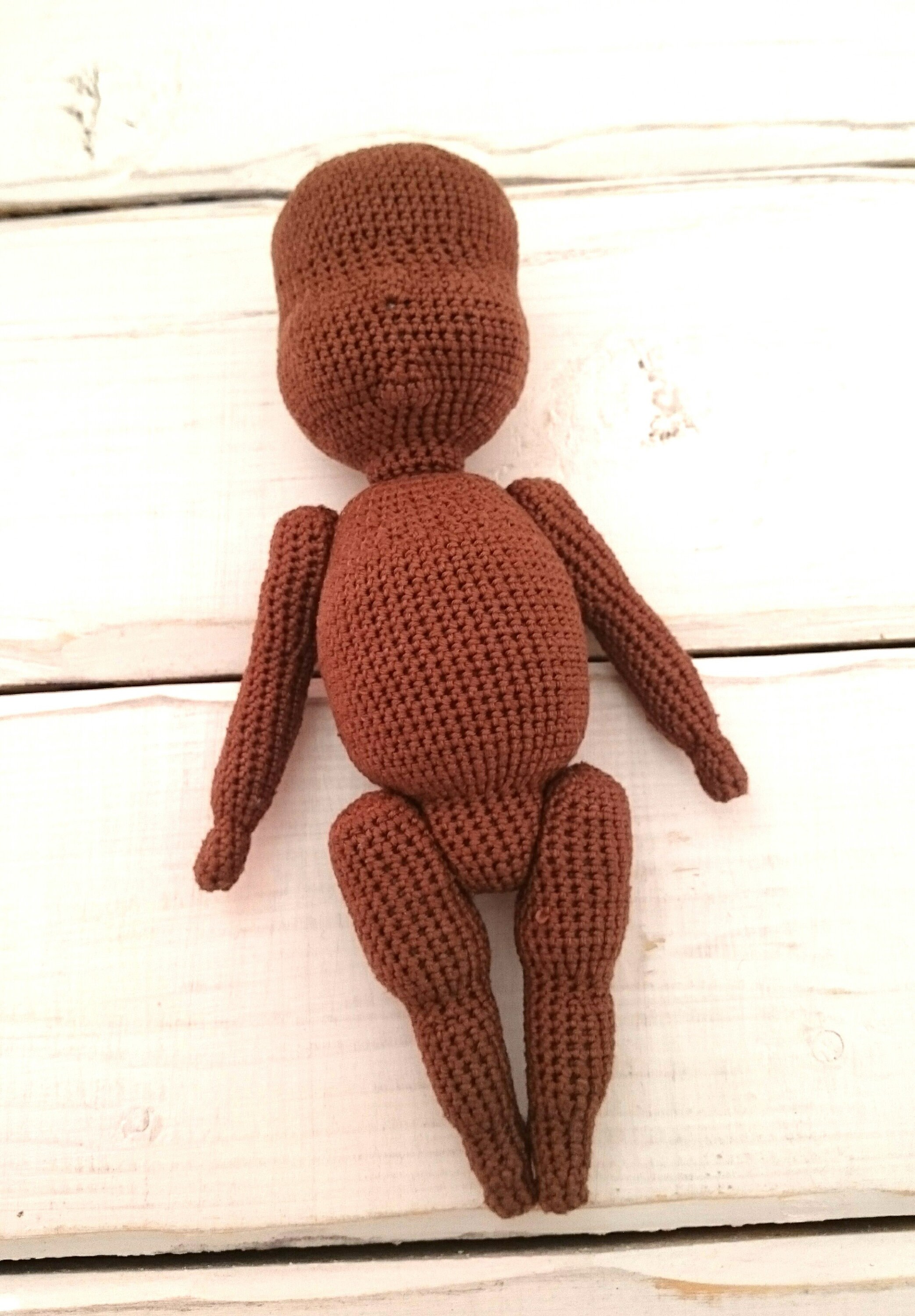 Crochet PATTERN Newborn doll Body in English handmade doll Etsy